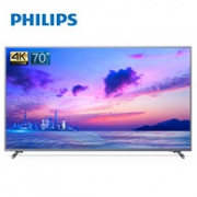 值哭、12期免息： PHILIPS 飞利浦 70PUF6894/T3 70英寸 4K液晶电视