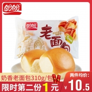 盼盼 千层老面包 310g*2件 15.9元包邮（第二件1元，拍2件）
