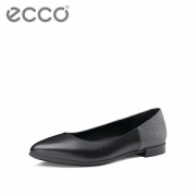 ECCO爱步2018新款 时尚尖头平底鞋单鞋女鞋 型塑芭蕾舞鞋 269413
