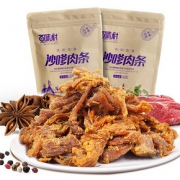 百味村手撕猪肉条肉干肉脯办公室休闲风干熟食零食小吃酱香味