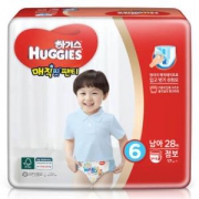 HUGGIES 好奇 魔法成长裤  XXL28片  *4件
