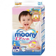 MOONY 尤妮佳 标准系列 纸尿裤 大号L54片 包税  69.48元包税