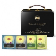 历史低价： Lipton 立顿 尊萃之选系列 三角茶包 76.8g 48包 *2件 70.99元（双重优惠  合35.5元/件）