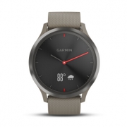 佳明（GARMIN）vivomove HR 深邃黑 明星迪丽热巴同款光学心率活动通知健康指针式触屏智能手表 运动版标准号 1180元