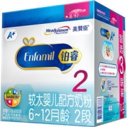 MeadJohnson Nutrition 美赞臣 铂睿较大婴儿配方奶粉 2段 1200g *2件 320元包邮（合160元/件）