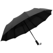 全自动大号定制logo雨伞折叠太阳伞