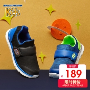 Skechers斯凯奇可爱男童学步鞋 透气舒适休闲鞋95067N  券后179元