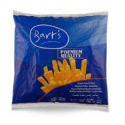 限地区、京东PLUS会员： Bart's 巴特兹 冷冻炸薯条 1kg *2件
