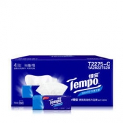 得宝(Tempo) 抽纸 4层90抽*18包 天然无香(整箱销售) *2件 119.6元（合59.8元/件）