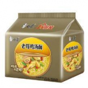 PLUS会员：白象 老母鸡汤面 102g*5包 *3件