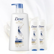 DOVE 多芬 洗发水护发素套装 (洗发乳700ml+润发精华素195mlx2) *5件 199.6元（5件8折，合39.92元/件）