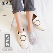 5双春夏升级版蕾丝袜棉底 券后￥24.9