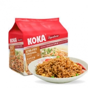 KOKA 可口 原味 干捞快熟面 85g*5 *7件 94.3元（满减，合13.47元/件）