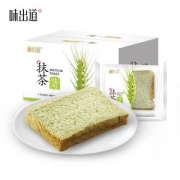 味出道 抹茶全麦吐司面包 800g