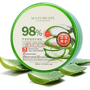 祛痘、补水、修复：300ml 健美创研 98%芦荟原液 芦荟胶