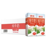 Weidendorf 德亚 3.5gfat 全脂纯牛奶 200ml*30盒 *2件 106.84元包邮（双重优惠）