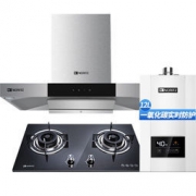 NORITZ 能率 A1685+1881G+12E3FEX 抽油烟机 燃气灶具 燃气热水器三件套装 4299元包邮