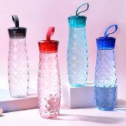 Lock＆Lock 乐扣乐扣 便携钻石塑料运动水杯 550ml