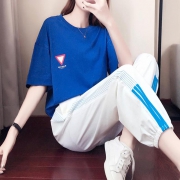 女春夏季新款韩版休闲运动服套装 券后￥98