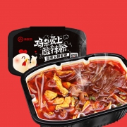 海底捞 鸡杂爱上自热网红酸辣粉重庆自煮火锅285g  券后16.5元