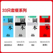阿里健康大药房 日本原产 冈本 最热销Skin肤感系列 超薄安全套 33片/件
