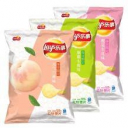 Lay's 乐事 三连包（樱花牛乳+白桃味+制霸生梅味）125g*3包