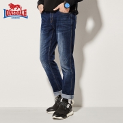 Lonsdale 龙狮戴尔 132312632 男士弹力修身牛仔裤