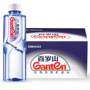 百岁山 饮用天然矿泉水 348mlx24瓶 整箱装