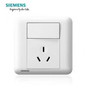 西门子（SIEMENS） 皓睿玉釉白 10A五孔插座  15.68元