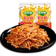 金大州 麻辣多口味金针菇小零食15包