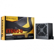 SILVER STONE 银欣 ET650-G 额定650W 电源（80Plus金牌/五年质保） 399元包邮