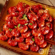 京鲜生 清水小龙虾熟冻虾尾 净重600g*2袋