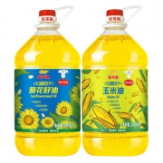 金龙鱼 阳光葵花籽油3.618L+玉米油3.618L