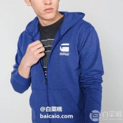 限S码，G-Star Raw Doax 男士拉链连帽卫衣 Prime会员免费直邮含税