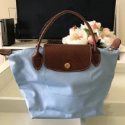 王菲同款，Longchamp 珑骧 短柄中号尼龙饺子包