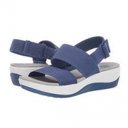 Clarks 其乐 Arla Jacory 女士坡跟凉鞋 蓝色 229.64元＋20.9元含税包邮约251元