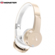 Monster 魔声 Clarity 头戴式蓝牙耳机 金色 549元（需用券）