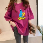 夏新100%纯棉宽松ins百搭短袖t恤女 券后￥59
