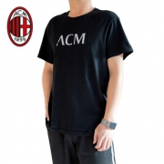 ac米兰 圆领字母五分袖T恤 AC18SSM1031 夏季新品89元