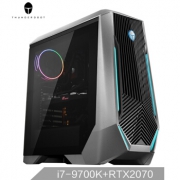 ThundeRobot 雷神 911黑武士Ⅱ 台式主机（i7-9700K、16GB、512GB+2TB、RTX2070） 10998元包邮