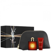 解禁直邮，YSL 圣罗兰 红鸦片 女士淡香水套装 EDT （香水50ml+身体乳 50ml+YSL化妆包）