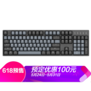 618预售： DURGOD 杜伽 TAURUS K310 104键 机械键盘（Cherry红轴、PBT） 439元包邮（需100元定金）