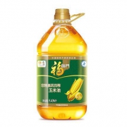 福临门 非转基因 压榨玉米油 5.436L/桶