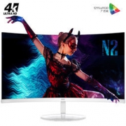 AOC 31.5英寸 4K超高清 曲面微框电脑显示器 CU32N2 2499元包邮，晒单得E卡