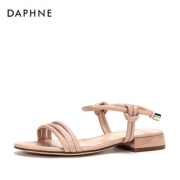Daphne 达芙妮 1018303048  女士平底凉鞋 69元包邮