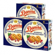 Danisa 丹麦皇冠 曲奇饼干 多口味可选 90g*3盒
