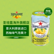 SanPellegrino圣培露天然气泡果汁西柚味330ml*24  券后129元