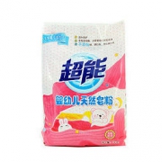 超能 婴幼儿天然皂粉/洗衣粉1kg 温和洗护 *5件 84元（合16.8元/件）