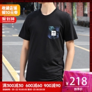 adidas Originals 圆领透气休闲短袖T恤 DU8338 黑 下单价218 6折