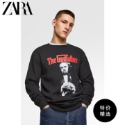 ZARA 04873400800 男士教父印花卫衣 159元